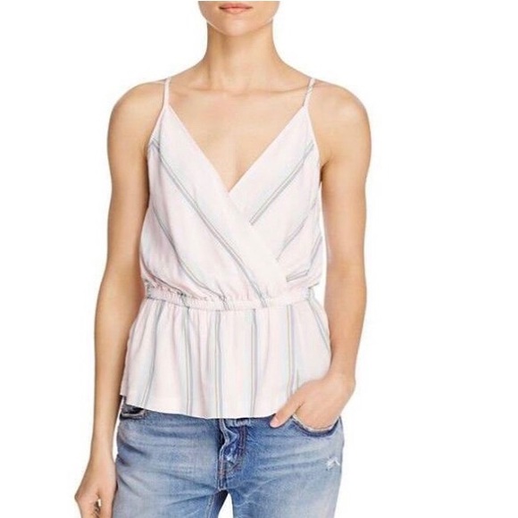 Free People Tops - Free People Psychedelic Summer Stripe Surplus Tank